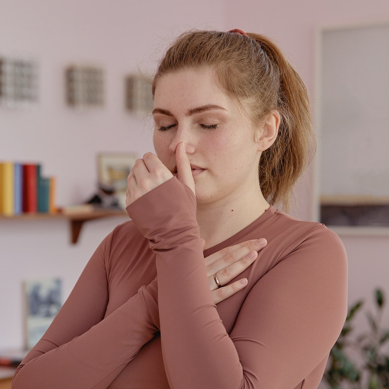 Breathwork practices for alleviating stress
